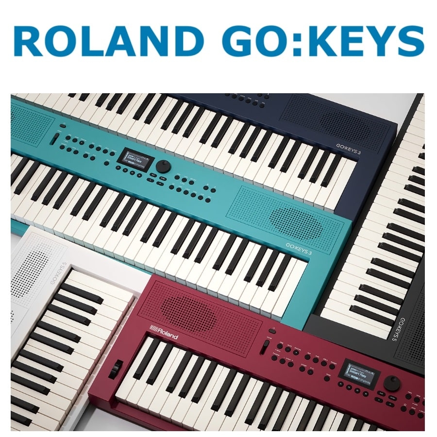 De Roland GO:KEYS keyboards!