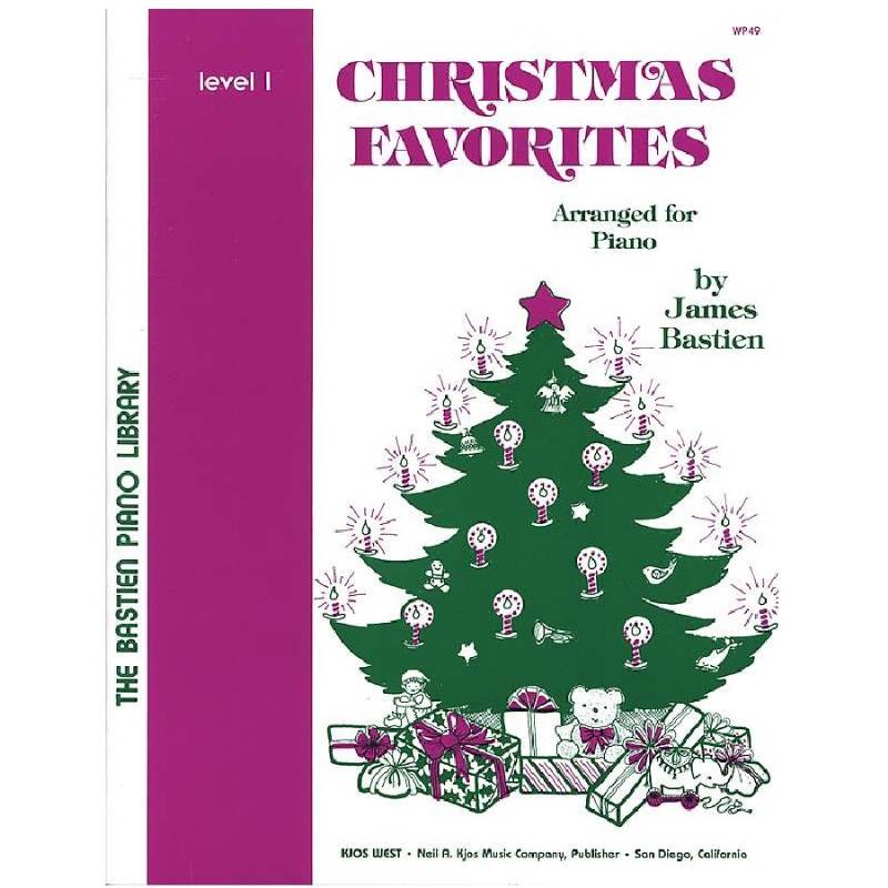 Christmas favorites level 1 - James Bastien