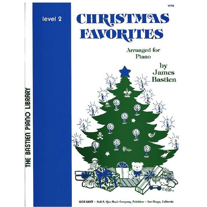 Christmas favorites level 2 - James Bastien