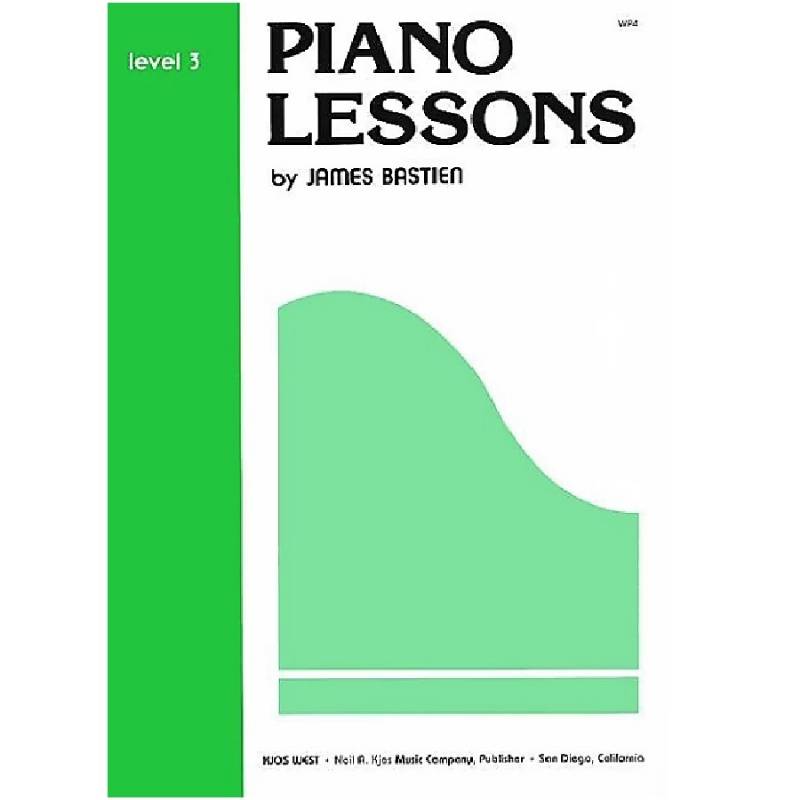 Piano Lessons Level 3 - James Bastien