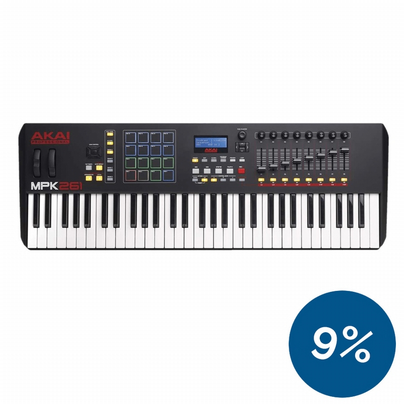 Akai MPK261 Midi-Keyboard Gebraucht