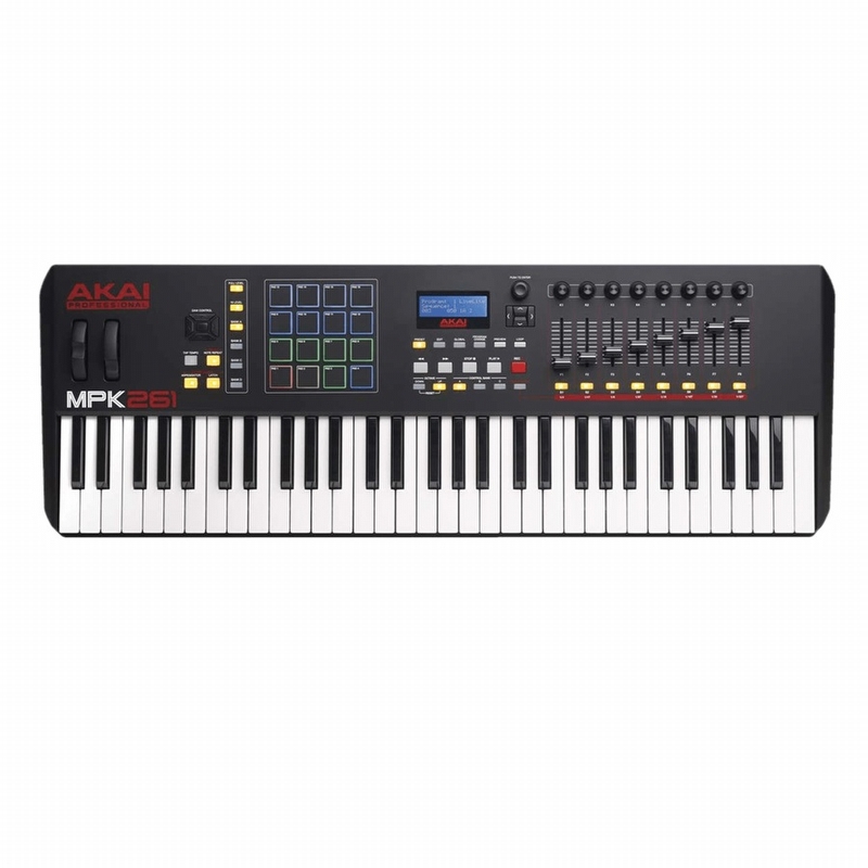 Akai MPK261 Midi-Keyboard Used