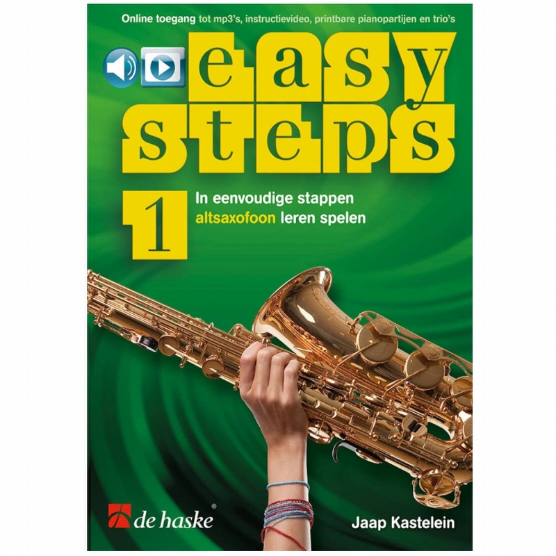 Altsaxofoon 1 - Easy Steps Jaap Kastelein