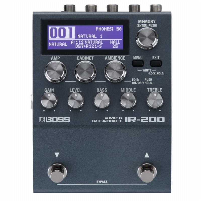 Boss IR-200 - Amp & IR Cabinet Simulator