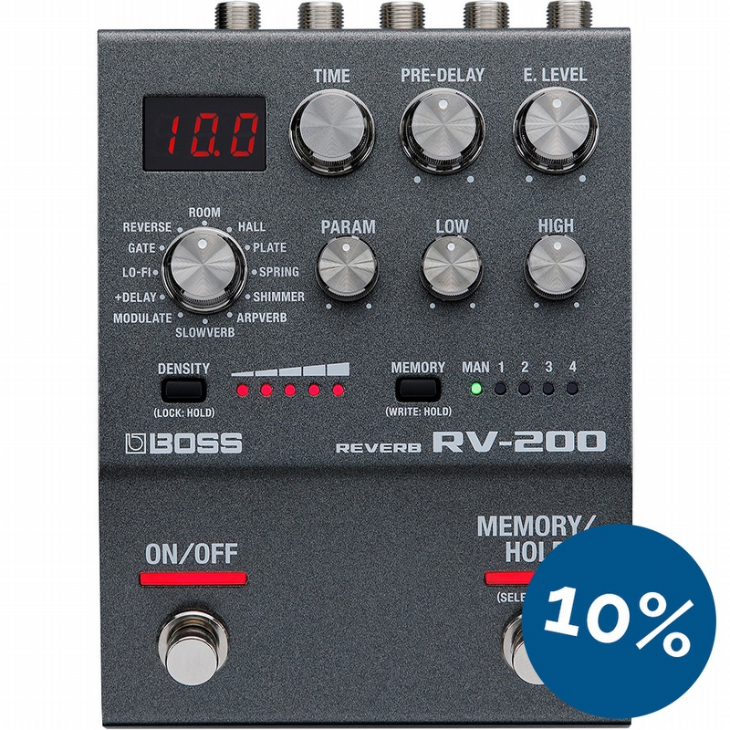 Boss RV-200 Reverb Effect pedal