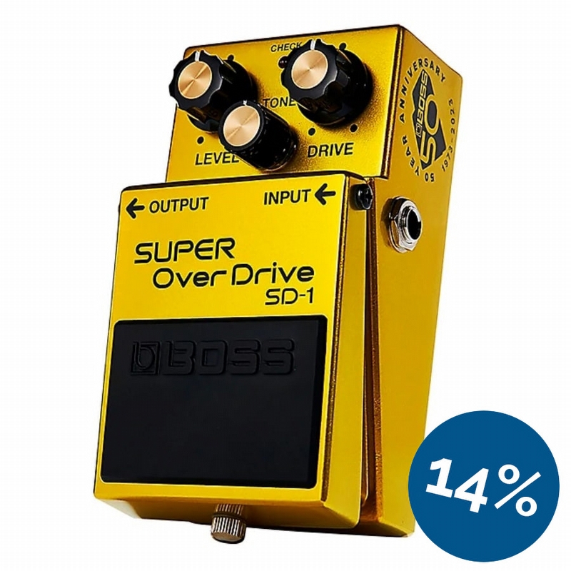 Boss SD-1 Super Overdrive - 50th Anniversary