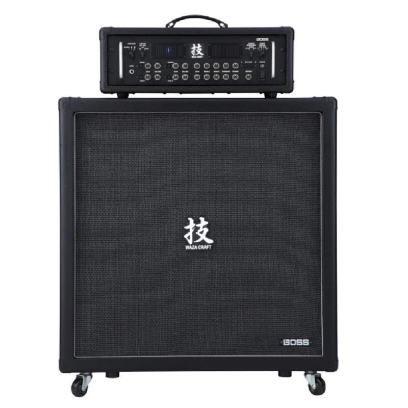 Boss Waza Amp Head + Cabinet 412