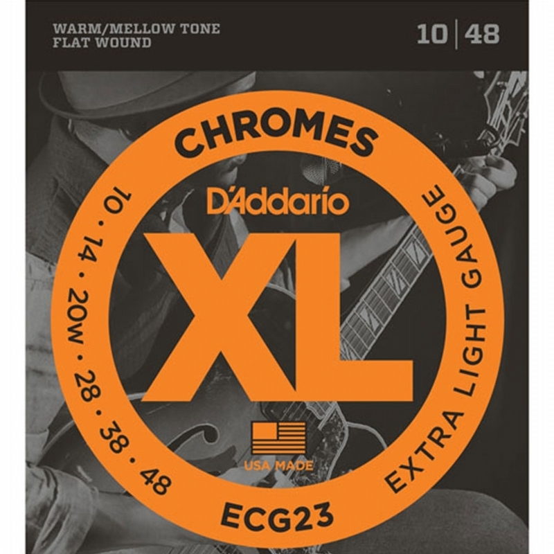 D'Addario ECG23 Flat Wound - Elektrische Saiten