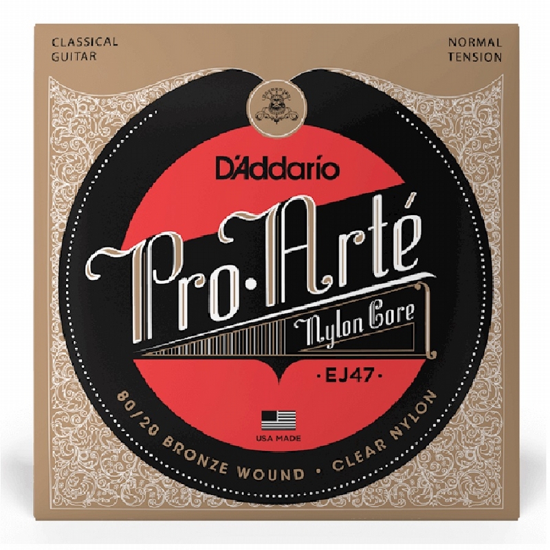 D'Addario EJ47 Nylon 80/20 Bronze - Normal Tension