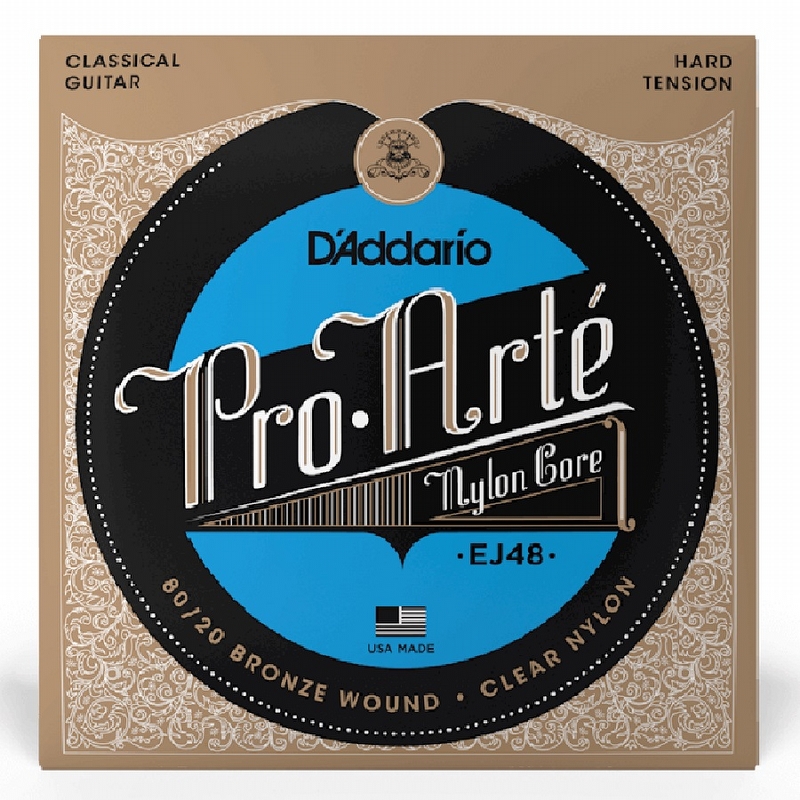 D'Addario EJ48 Nylon 80/20 Bronze - Hard Tension