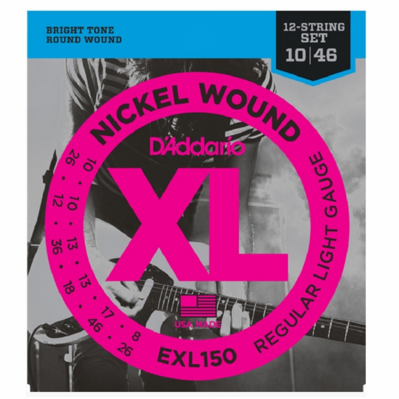 D'Addario EXL150 - Saiten für 12-saitige Gitarre