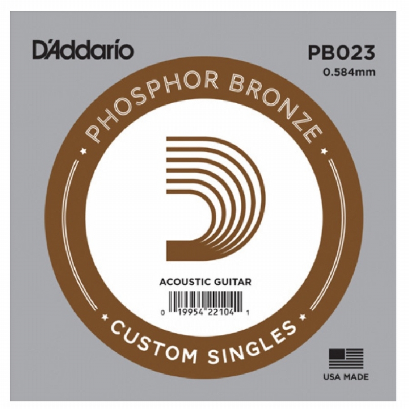 D'Addario PB023 - Saite für Westerngitarre