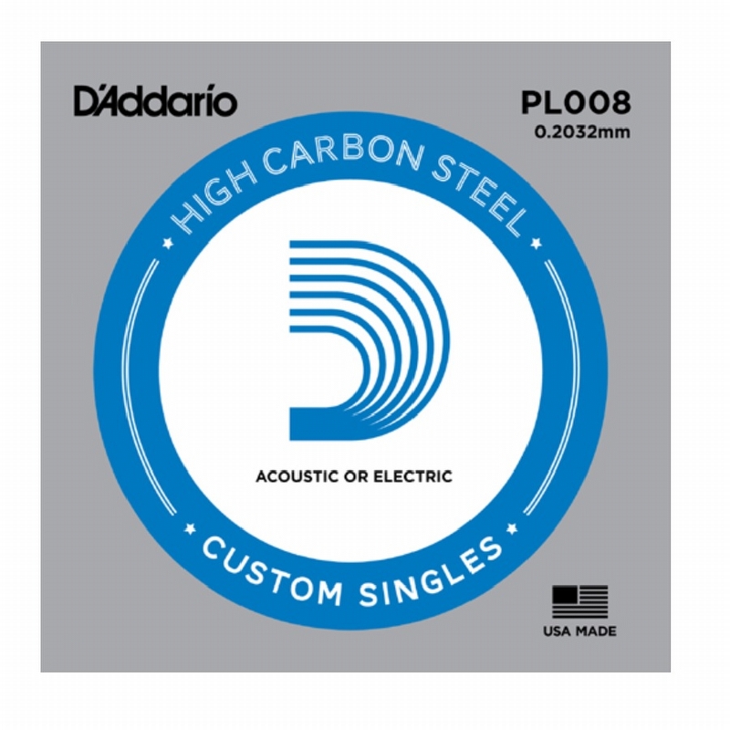 D'Addario PL008 - Stahlsaite