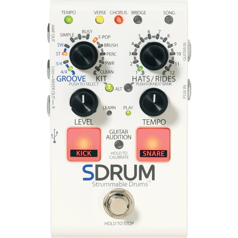 Digitech Sdrum Strummable Drums