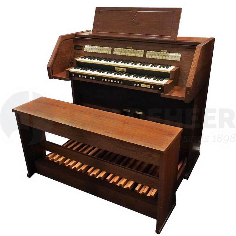 Domus Vivace 40 DLX Used Organ - Dark Oak