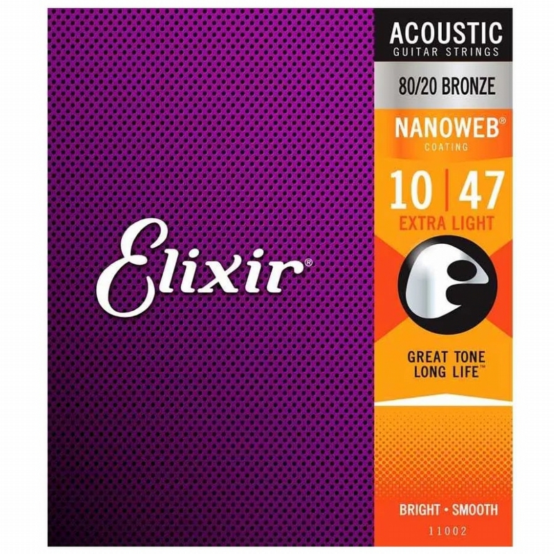 Elixir 11002 Strings for Western Guitar .010