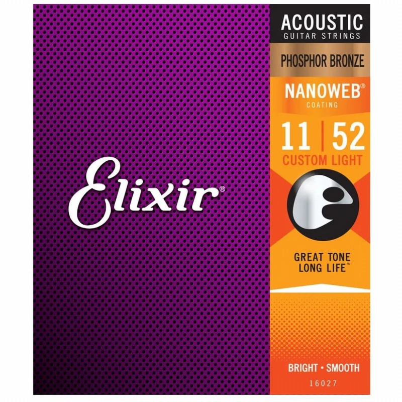 Elixir 16027 Saiten für Westerngitarre .011