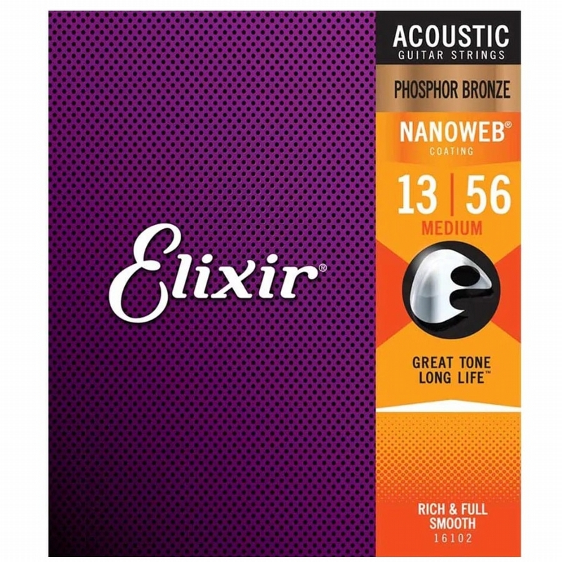 Elixir 16102 Phosphor Bronze Snaren - Westernsnaren