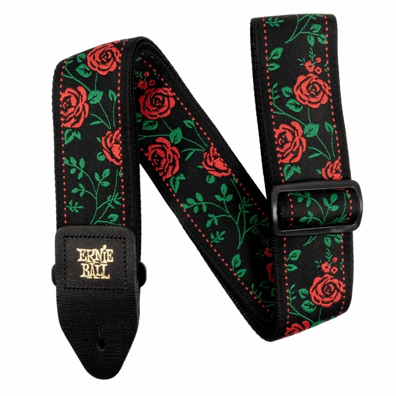 Ernie Ball 5318 Jacquard Guitar Strap - Spanish Rose