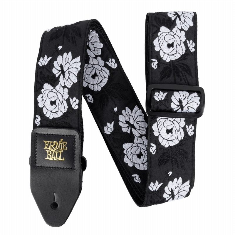 Ernie Ball 5357 Jacquard Guitar Strap - Vanilla Rose