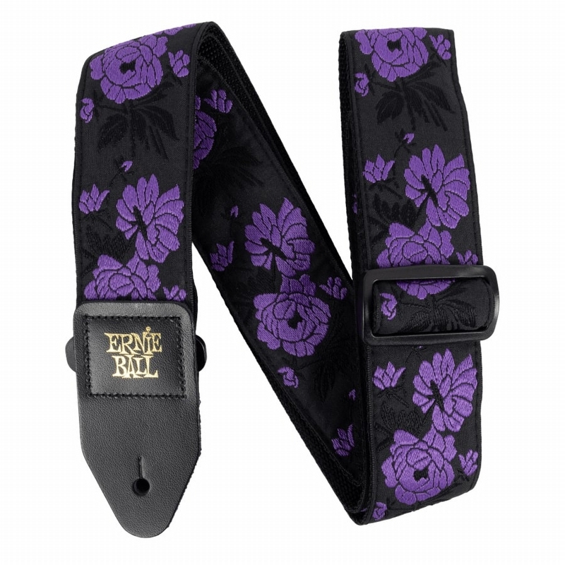 Ernie Ball 5359 Jacquard Guitar Strap - Lavender Rose