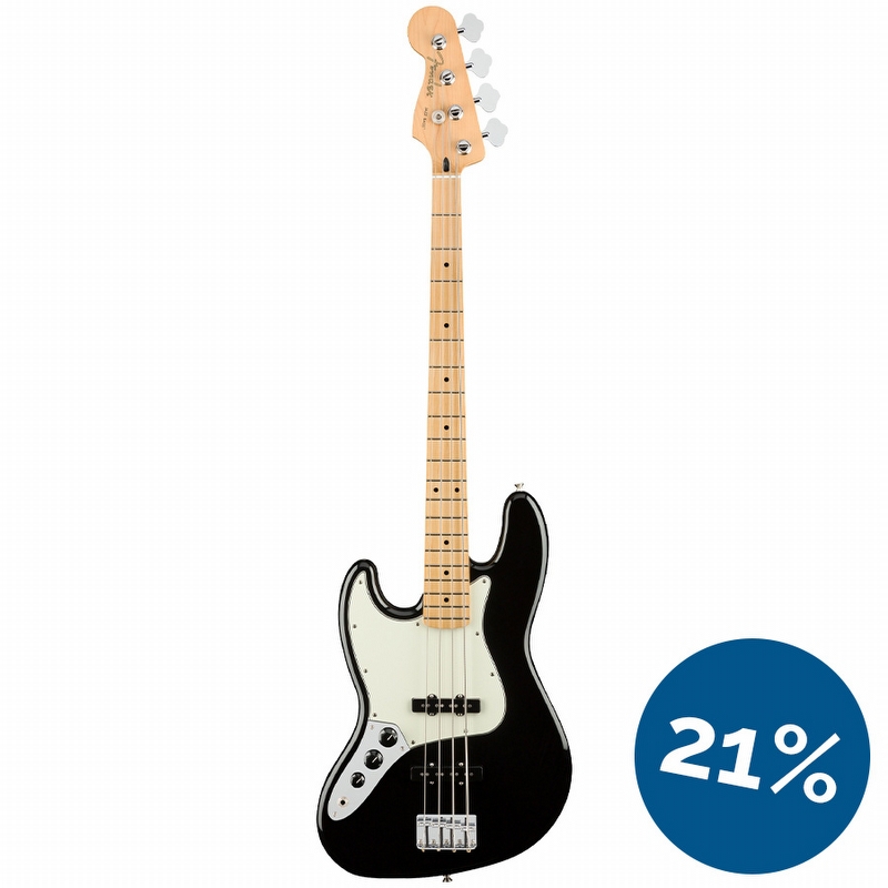 Fender Player Jazz Bass LH - Zwart