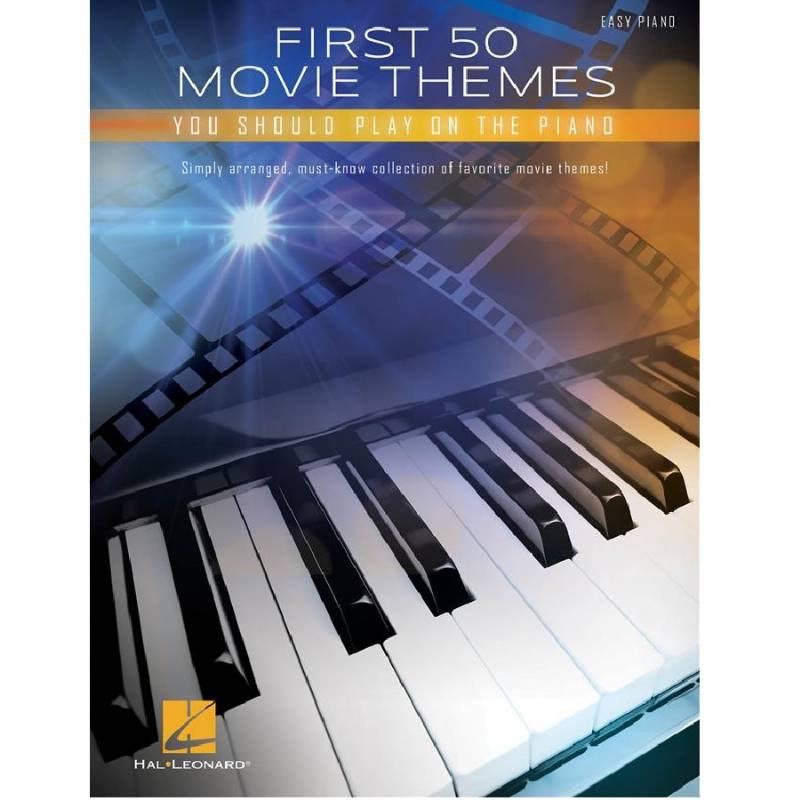 First 50 Movie Themes - Easy Piano