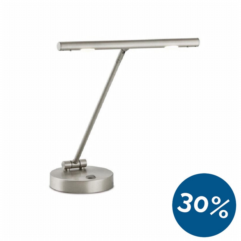 Jahn L4024 Klavierlampe - Nickel Matt