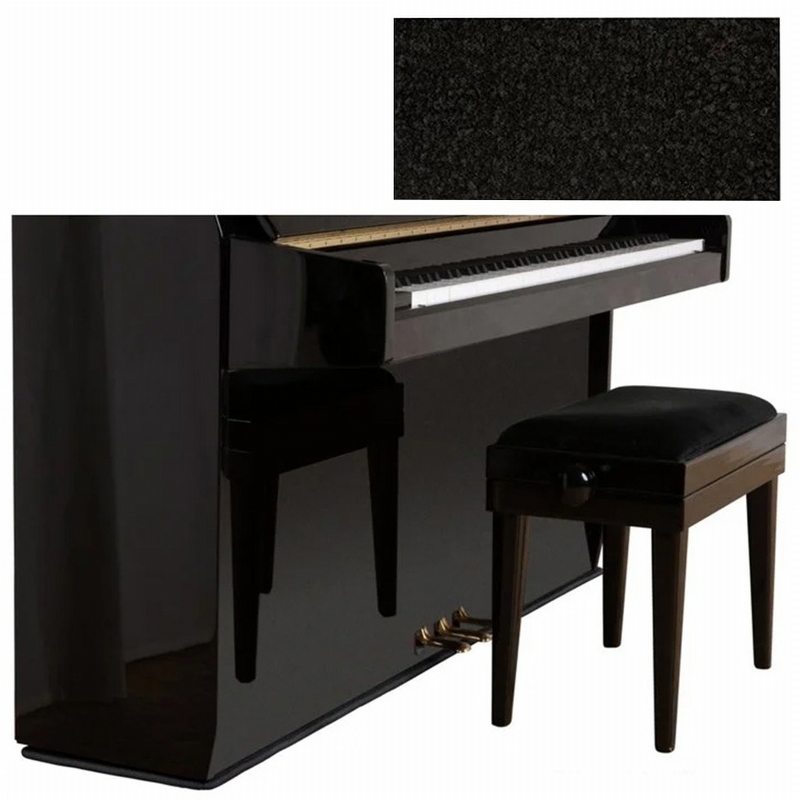 Joh.deHeer Piano Carpet Small - Black