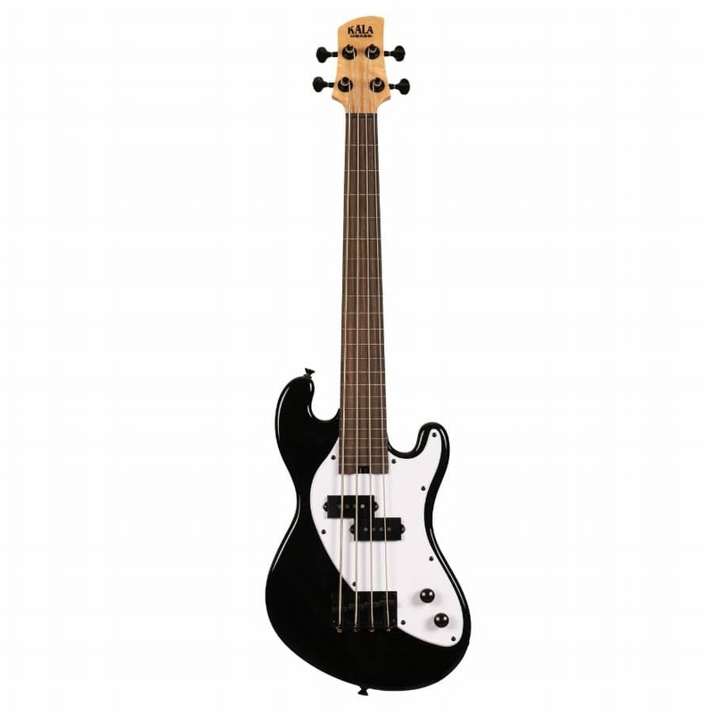 Kala UBASS-SB-BK-FL - 4-String Jet Black Fretless