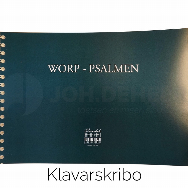 Klavar - Koraalboek 150 psalmen - Johannes Worp