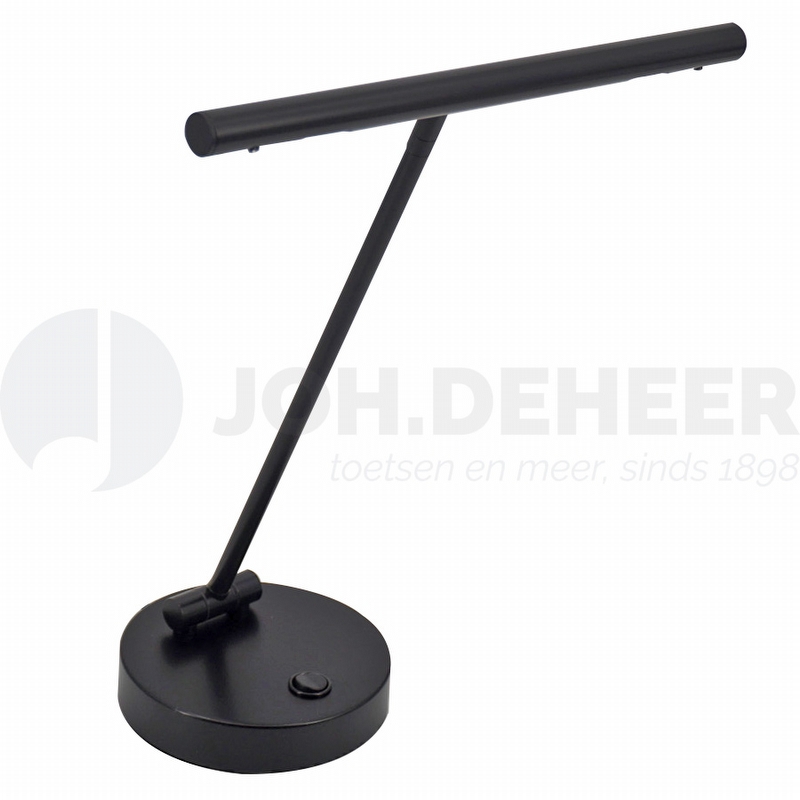 Ludio PL-70BM Klavierlampe Deluxe - Schwarz