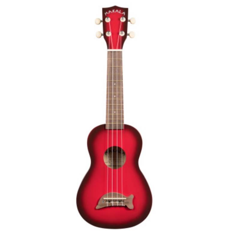 Makala MK-SD-RDBURST - Soprano Ukulele - Red Burst