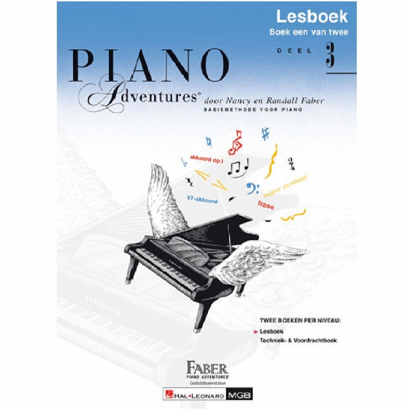 Piano Adventures - Lesboek 3 Faber