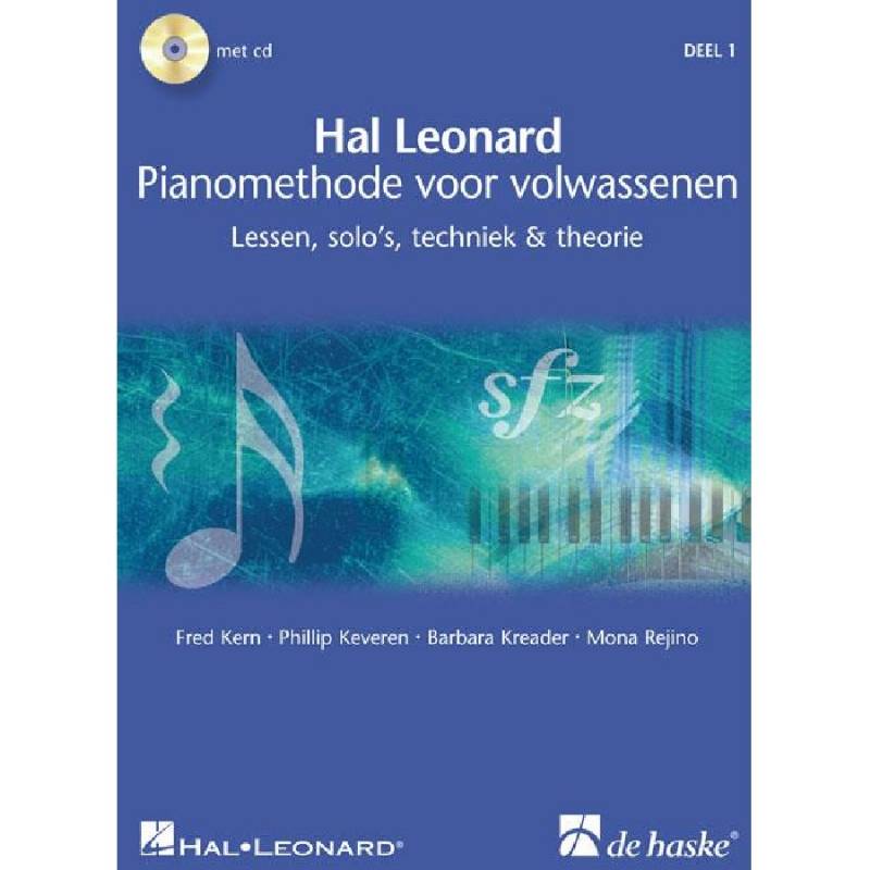 Pianomethode voor volwassenen 1 - Hal Leonard (Incl. CD)