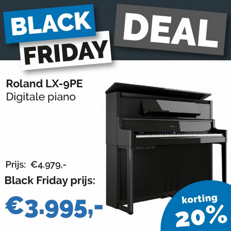 Roland LX-9PE Digitalpiano - Polished Ebony