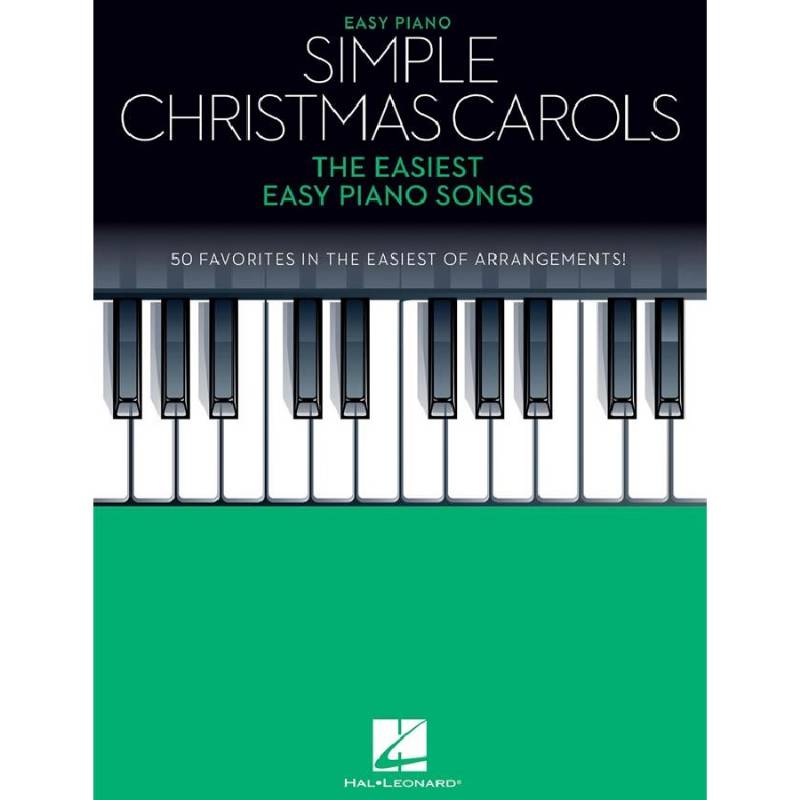 Simple Christmas Carols - easy piano