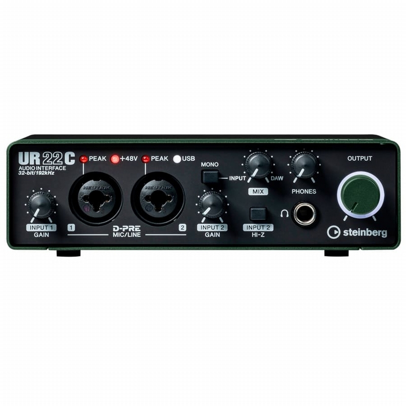 Steinberg UR22C Audio Interface - Grün