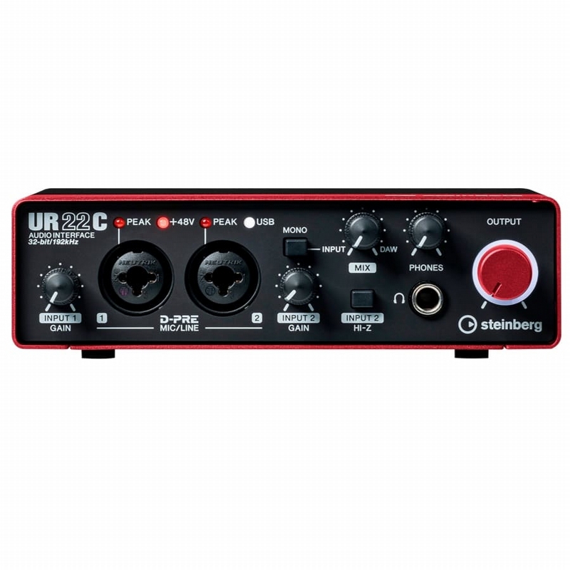 Steinberg UR22C Audio Interface - Red