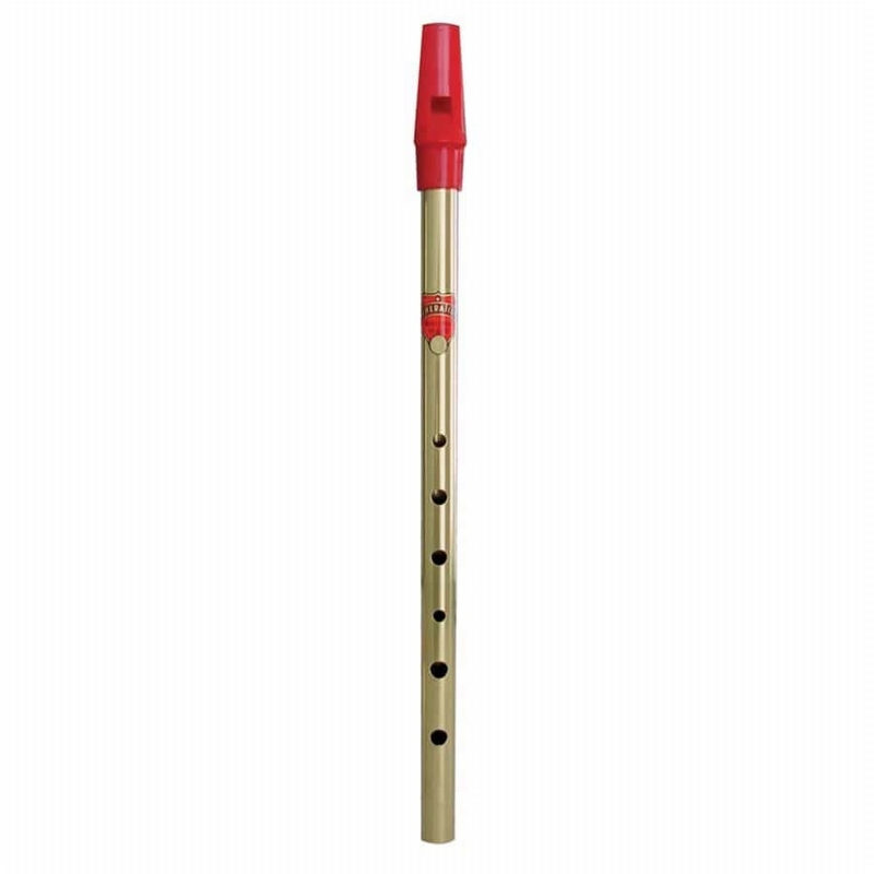 Tin Whistle - Messing - F