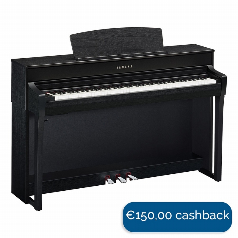 Yamaha CLP-745B Digital Piano - Black