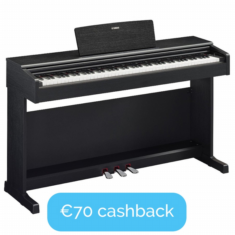 Yamaha YDP-145B Digitale Piano - Zwart