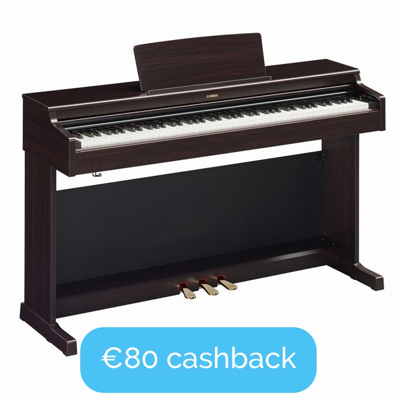 Yamaha YDP-165R Digitale Piano - Dark Rosewood