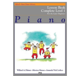 Alfred's Basic Piano Library Technik Book Complete Level 1