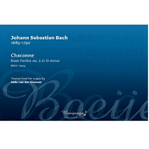 Chaconne BWV1004 Bach - Iddo van der Giesen