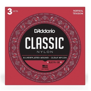 D'Addario EJ27N-3D Klassieke Gitaarsnaren 3-pack