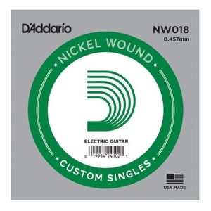 D'Addario NW018 - Saite für E-Gitarre