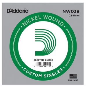 D'Addario NW039 - Saite für E-Gitarre