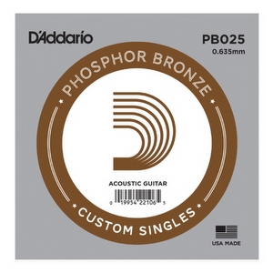 D'Addario PB025 - Saite für Westerngitarre