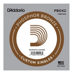 D'Addario PB042 - Saite für Westerngitarre